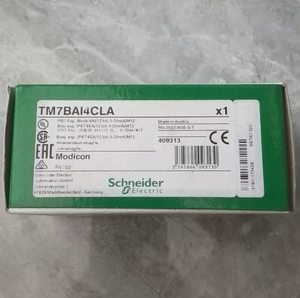 TM7BAI4CLA 100% Neuf et Original Schneider Modicon TM7 Bloc d'extension analogique E/S 4 entrées analogiques 0-20mA Connecteur M12 - Product Image 2