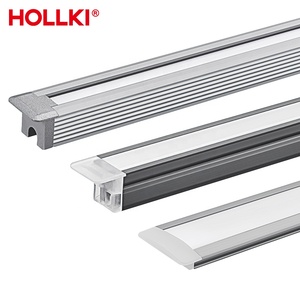 Đèn <span class=keywords><strong>LED</strong></span> âm tủ hiện đại siêu mỏng bằng nhôm, tích hợp, chiều dài tùy chỉnh, OEM ODM, DC12V, CRI90, góc chiếu 120 độ, bảo hành 3 năm, bán chạy - Product Image 3