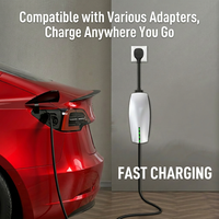 Nuevo Adaptador de Enchufe NEMA 14-50 para Conector Móvil Tesla Gen 2, Cable de Carga Estándar de 12A para Enchufe de Pared Estadounidense, 0.3M