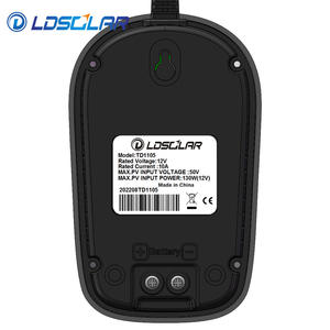 Ldsolar 10A 12V pour batterie au lithium 180W panneau solaire pour <span class=keywords><strong>bateau</strong></span> de camping-car à l'extérieur télécommande régulateur MC4 mppt contrôleur de chargeur solaire - Product Image 2