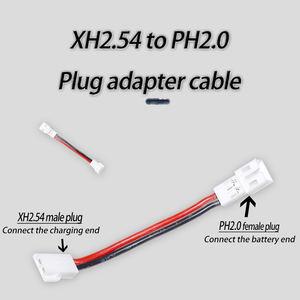 공장 XH2.54 수컷 플러그 PH2.0 암컷 플러그 RC 헬리콥터 드론 배터리 충전기 어댑터 케이블 커넥터 세트 - Product Image 3