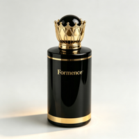 Flacons de parfum en verre cylindriques au design unique, 30 ml, 50 ml, 100 ml, flacons de parfum vides avec boîte personnalisée