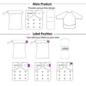 <span class=keywords><strong>Happy</strong></span> Flute Lot de <span class=keywords><strong>4</strong></span> couches pour bébé Nouveau motif Pul Réutilisable <span class=keywords><strong>Taille</strong></span> unique <span class=keywords><strong>Couche</strong></span> en tissu de poche Grossiste - Product Image 5