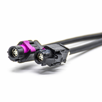 Cable de Alta Velocidad de Datos HSD de 4 Pines, Hembra a Hembra, Código A, para Cámara LVDS Automotriz