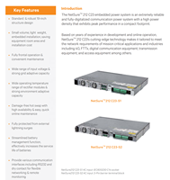 Système d'alimentation émerson NetSure 212 C23 48V DC avec Module redresseur R48-1000 R48-1000A R48-500 R48-500A contrôleur M225S