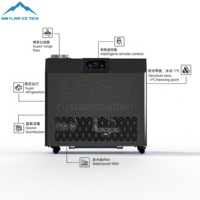 Refroidisseur d'eau pour bain de glace HP/1.5HP Pro Edition pour hôtel de luxe, silencieux et fiable, pour système de bain froid haut de gamme