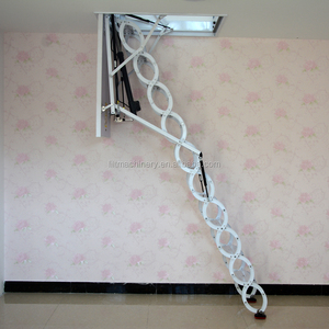 Échelle en aluminium pliante télescopique électrique avec un design moderne Capacité de charge de 300kg pour une utilisation en appartement - Product Image 6