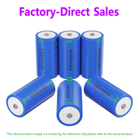 Baterai NiMH Isi Ulang Ukuran C R14 1.2V 4000mAh untuk Senter, Peralatan Listrik, Elektronik Konsumen, Mainan - Bersertifikasi CE/RoHS OEM