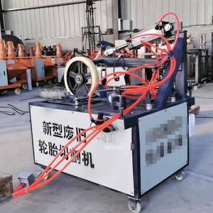 Macchina Tagliapneumatici Semiautomatica 2026 con Morsetto Pneumatico e Lama Rotante per Taglio Bilaterale di <span class=keywords><strong>Pneumatici</strong></span> Usati - Product Image 1