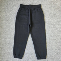 Pantalon de jogging pour homme, style streetwear, en toile épaisse, coupe droite, imprimé automne, taille élastique avec cordon de serrage
