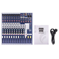 Console de mixage audio professionnelle 8 canaux EFX8/EFX12/EFX16 Soundcraft 48V Stéréo Studio FX Processeur DSP 32 bits pour scène
