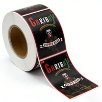 Autocollants personnalisés avec logo de marque, autocollants en vinyle imperméables, étiquettes pour bouteilles de ketchup, emballages d'assaisonnements, étiquettes d'épices, impression