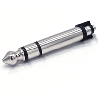 Prises audio moulées par injection de 6.35mm Câbles d'alimentation et connecteurs audio stéréo Connecteur de haut-parleur mâle Connecteur mâle