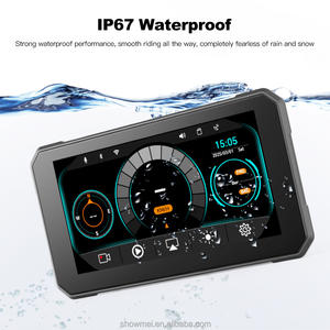 กล้องติดมอเตอร์ไซค์ไร้สายขนาด 6 นิ้ว พร้อมระบบ TMPS, Carplay, Android Auto, หน้าจอกันน้ำระดับ IP67 และระบบนำทาง GPS สำหรับรถจักรยานยนต์ - Product Image 6