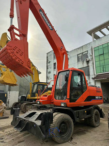 รถขุดล้อใหญ่ มือสอง ของแท้จากเกาหลี DOOSAN DH210 รุ่นปี 2024 ราคาถูก แบบตีนตะขาบ เครื่องยนต์ เกียร์ ปั๊ม มอเตอร์ แบริ่ง 1 - Product Image 2