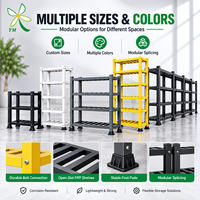 Scaffalature Industriali in FRP Resistenti agli Acidi per Trattamento Acque, Campionamento e Stoccaggio Multiuso