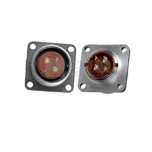 4 Pin Socket 2PM-22 Series Russian Connector 2PM with Silver Plating Pin