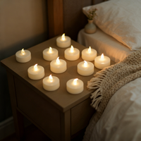Lumières LED scintillantes réalistes, petites lumières électriques pour centres de table, remplissages de bocaux, artisanat DIY