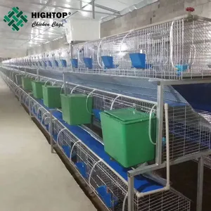 Philippines Industrial Indoor A-Type Meat Rabbit Breeding Cage For Sale