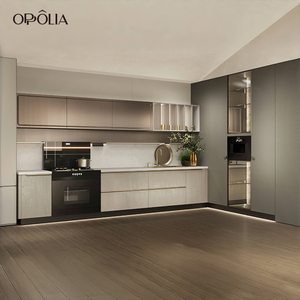 OPPOLIA - Design d'intérieur de style utopique pour toute la maison - Évier de cuisine - Meubles en MDF sur mesure - Services de conception d'armoires de cuisine sur mesure - Product Image 1
