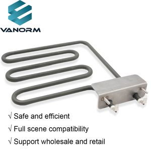 Kit d'éléments chauffants électriques 120V 800W pour fumoir, pièces de rechange durables pour la réparation d'équipements de cuisson de fumoirs BBQ d'extérieur - Product Image 2