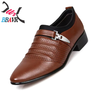 Zapatos de Negocios Transpirables para Hombre, Diseño Hueco, 2024 - Zapatillas Casuales de Cuero Ventiladas para Conducir y Oficina - Product Image 5