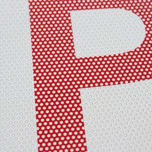 สติกเกอร์หน้าต่างด้านหลังรถสัญลักษณ์ P <span class=keywords><strong>รถ</strong></span>มองเห็นชัดแบบใหม่จากออสเตรเลีย - Product Image 3