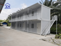 Maison préfabriquée en béton, kit de maisons modulaires en Thaïlande, maison en conteneur maritime à 5 chambres, maisons modulaires à bas prix