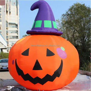 Bơm hơi Khổng Lồ Halloween bí ngô mô hình với ánh sáng cho kỳ nghỉ ngoài trời trang trí - Product Image 2