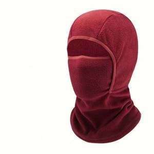 Gorro de invierno de lana polar con pasamontañas y máscara facial, a prueba de viento, para exteriores, cálido para el cuello, máscara de esquí, cubre rostro completo, venta al por mayor. - Product Image 5
