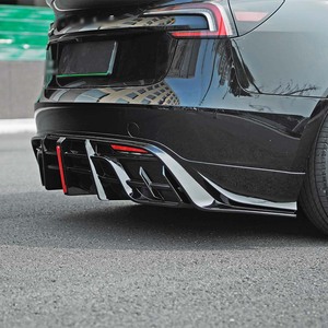 Groothandel Abs Materiaal Achter <span class=keywords><strong>Diffuser</strong></span> Exterieur Accessoires Voor Tesla Model <span class=keywords><strong>3</strong></span> Auto Upgrades - Product Image 2