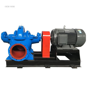 Pompe centrifuge horizontale à double aspiration à corps divisé série SH - Pompe à eau centrifuge horizontale personnalisée pour l'industrie minière - Product Image 4