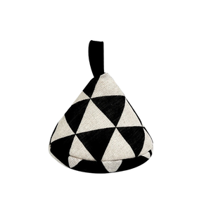 Isolateur de couvercle de casserole triangulaire en tissu de coton résistant à la chaleur, mini-gants de four anti-brûlure pour casseroles en fonte - Product Image 5