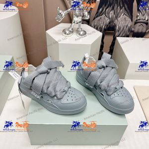 Último Diseño, Zapatos Clásicos de Cuero Genuino de Lujo para Mujer, Estilo Retro, Zapatos Deportivos de Cordones de Alta Calidad para Hombre, LANVINs - Product Image 3