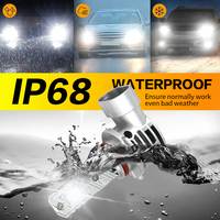 Ampoules de phares de voiture sans fil Z5 à LED 100W 20000LM Système d'éclairage automobile H11 9005 9006 Lampe de phare de voiture Plug and Play