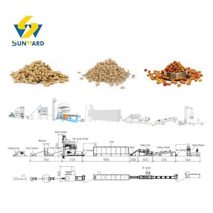Machine <span class=keywords><strong>à</strong></span> fabriquer des croquettes pour chiens riches en nutriments, machine pour granulés d'aliments pour oiseaux - Product Image 1