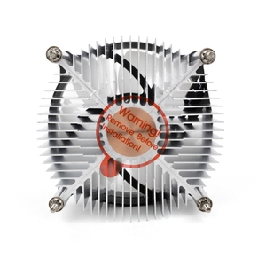 Enfriador de CPU de Aluminio ZeroMaster de 12V con LED y Ventilador de 4 Pines para Computadora de Escritorio, Disipador de Calor con Tubo de Calor para Caja, Conector de 4 Pines para CPU - Product Image 3