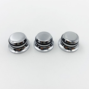 3Pcs UFO Style Double Ring Zinc Alloy <strong>Knobs</strong> Anti Slip Fixed Point Electric Guitar Bass Potentiometer <strong>Volume</strong> Control <strong>Knob</strong> - Product Image 1