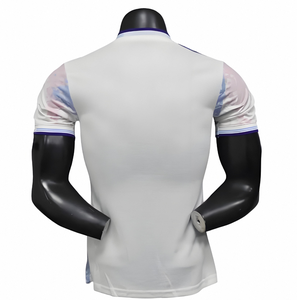 2526 ForAstonVilla Home Player Edition Fan Edition Jersey, corpo principale bianco con <span class=keywords><strong>tuta</strong></span> da <span class=keywords><strong>calcio</strong></span> mimetica blu e <span class=keywords><strong>rosa</strong></span> - Product Image 6