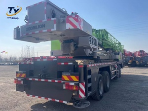 Grúa sobre Camión Zoomlion ZTC550H Usada, Grúa Móvil Hidráulica de 55 Toneladas, Pluma Telescópica, Maquinaria de Construcción para Levantamiento Pesado - Product Image 2