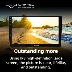 วิทยุติดรถยนต์ระบบแอนดรอยด์ LINKNEW F10 หน้าจอสัมผัส 9/10 นิ้ว พร้อมระบบนำทาง GPS วิทยุ FM เครื่องเล่น MP5 กล้องมองหลัง แบบ 2DIN - Product Image 4