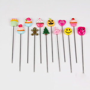 Nouvel arrivage d'aiguille à remuer le sucre <span class=keywords><strong>Biscuit</strong></span> Cookie Glaçage Pin Outil de scribe de cuisson en acier inoxydable - Product Image 1