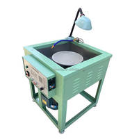 Machine à lapper plate diamantée à vitesse variable sans trou de 12 pouces