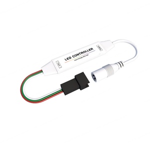 ตัวควบคุมไฟ LED ขนาดเล็ก 5V-24V 3 ช่องสัญญาณ RF 2.4G/433MHz แบบสัมผัส ควบคุมสีวงแหวน WS2811 1903IC สำหรับไฟนีออน ได้รับการรับรองมาตรฐาน CE RoHS - Product Image 3