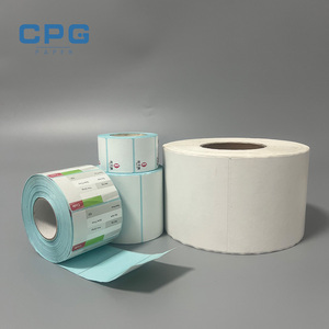 Thermal <b>Paper</b> Manufacturer Customized Wholesale Thermal Label <b>Paper</b> Roll for Express Waybill and Barcode Printing - Product Image 1