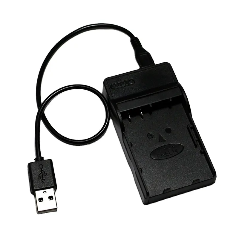 Cargador USB EN-EL14 EL14a para Nikon, compatible con Coolpix, P7800, P7700, P7100, P7000, D5500, D5300, D5200, D3200, D3300, D5100, D3100