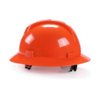 JILI Diseño de alta calidad Cascos Tipo I Clase C PE Antideslizante Antigolpes Casco naranja para trabajos de construcción industrial