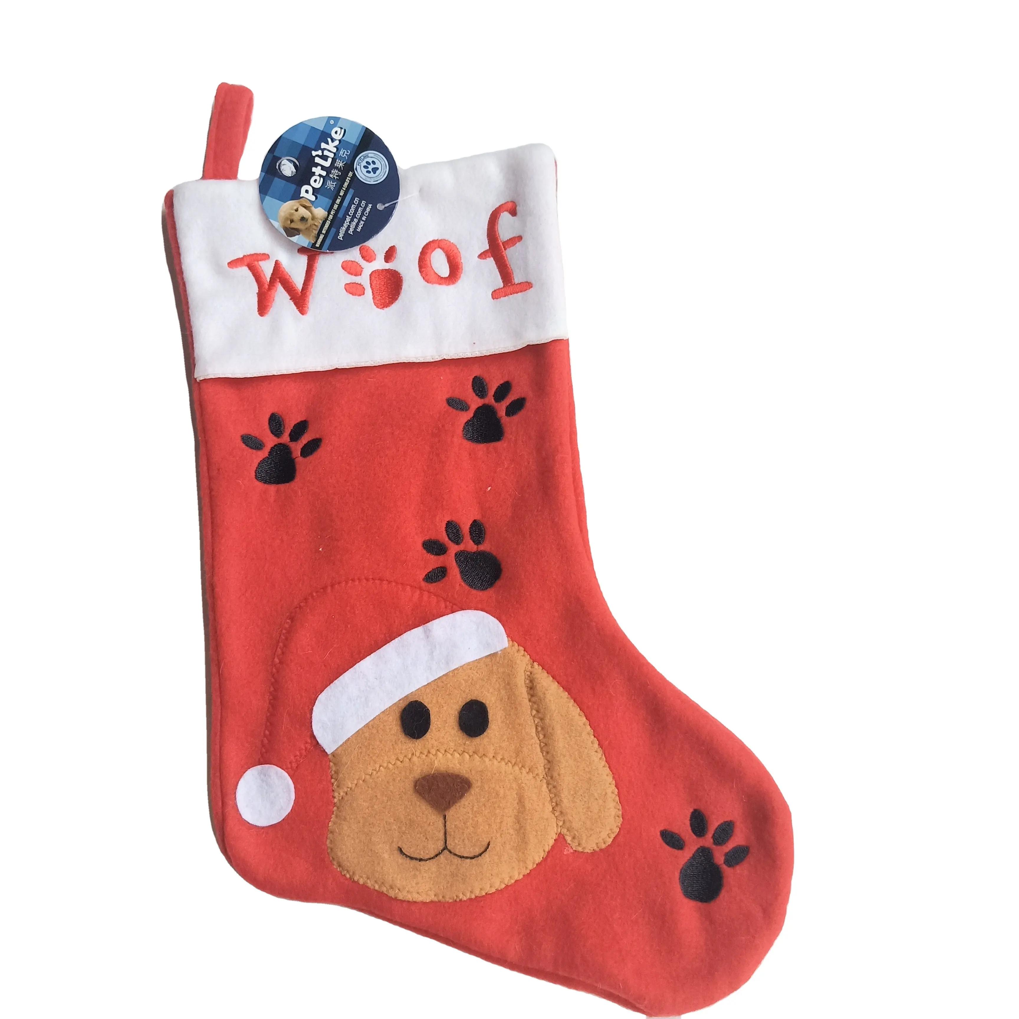 Носки для домашних животных, вешалки для рождественской елки, украшения, игрушки для чулок