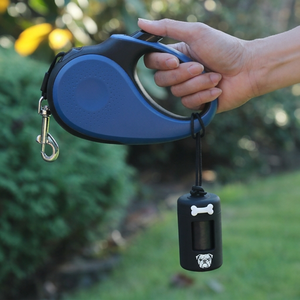 Support de sacs à déjections canines en silicone de qualité alimentaire personnalisable avec logo de marque, distributeur de sacs à crottes pour laisse de <span class=keywords><strong>chien</strong></span> rétractable - Product Image 1