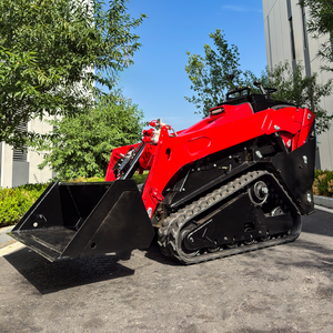 Компактный погрузчик с двигателями V1000 Yanmar, многофункциональный мини-погрузчик, мини-бульдозер для домашней фермы - Product Image 5